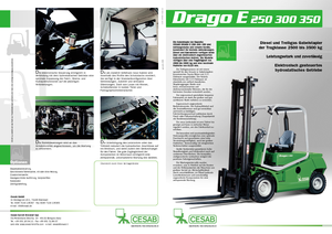 डीजल फोर्कलिफ्ट Cesab Drago 350 E