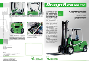 डीजल फोर्कलिफ्ट Cesab Drago 250 H