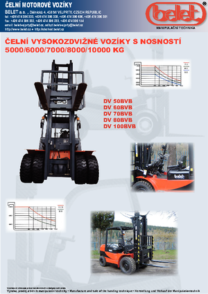 डीजल फोर्कलिफ्ट Belet DV 70 BVB