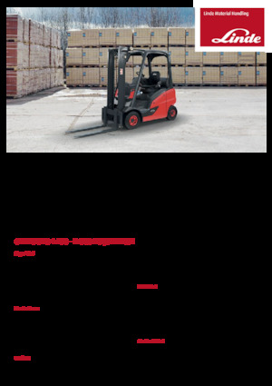 एलपीजी फोर्कलिफ्ट Linde H50T EVO 