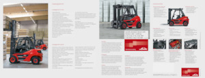 डीजल एक्सप्लोजन प्रूफ फोर्कलिफ्ट Linde H70D Triplex 