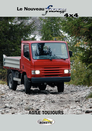 म्यूनिसिपल ट्रैक्टर फ्रंट हिच Bonetti F 100 X