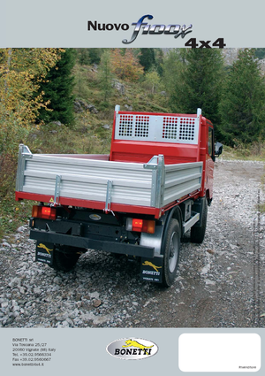 म्यूनिसिपल ट्रैक्टर फ्रंट हिच Bonetti F 100 X