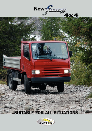 म्यूनिसिपल ट्रैक्टर फ्रंट हिच Bonetti F 100 X