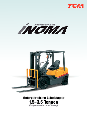 डीजल फोर्कलिफ्ट TCM FD 20 T 3 Inoma