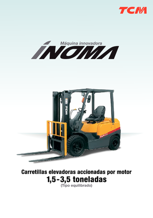डीजल फोर्कलिफ्ट TCM FD 20 T 3 Inoma