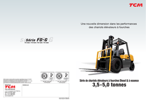 डीजल फोर्कलिफ्ट TCM FD 40 T 2