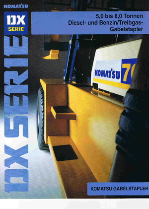 डीजल फोर्कलिफ्ट Komatsu FD 70-6