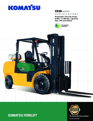 डीजल फोर्कलिफ्ट Komatsu FD 40 T 8