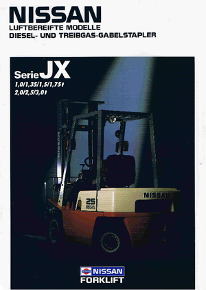 डीजल फोर्कलिफ्ट Nissan FJ 02 A 20 U