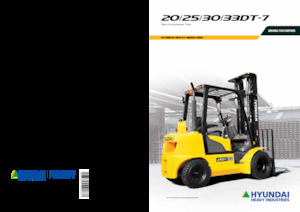 डीजल फोर्कलिफ्ट Hyundai 25DT-7