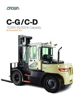 डीजल फोर्कलिफ्ट Crown CD80S-7