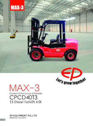 डीजल फोर्कलिफ्ट EP CPCD40T3