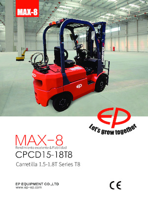 डीजल फोर्कलिफ्ट EP CPCD15T8-NB485BPG
