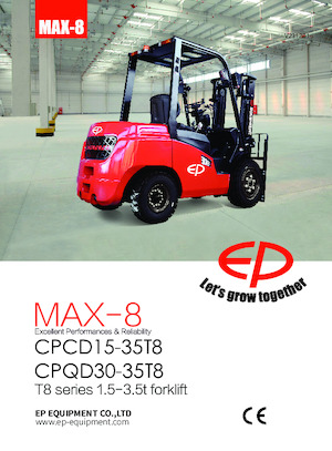 डीजल फोर्कलिफ्ट EP CPCD30T8-A498