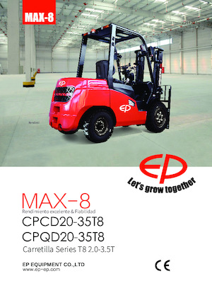 डीजल फोर्कलिफ्ट EP CPCD30T8-TD27