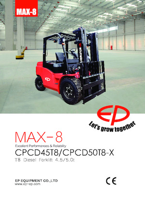 डीजल फोर्कलिफ्ट EP CPCD45T8