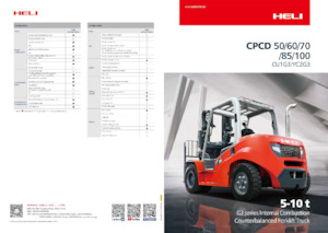 डीजल फोर्कलिफ्ट Heli CPCD100