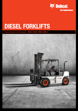 डीजल फोर्कलिफ्ट Bobcat D60S-5 
