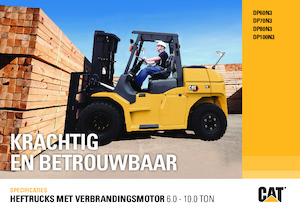 डीजल फोर्कलिफ्ट Caterpillar DP80N3