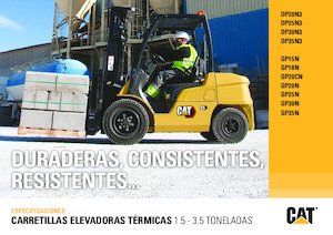 डीजल फोर्कलिफ्ट Caterpillar DP35N3