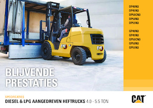 डीजल फोर्कलिफ्ट Caterpillar DP40N3