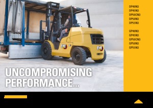 डीजल फोर्कलिफ्ट Caterpillar DP50CN3