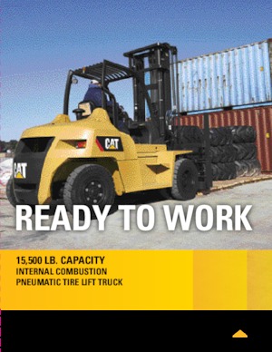 डीजल फोर्कलिफ्ट Caterpillar DP70N1