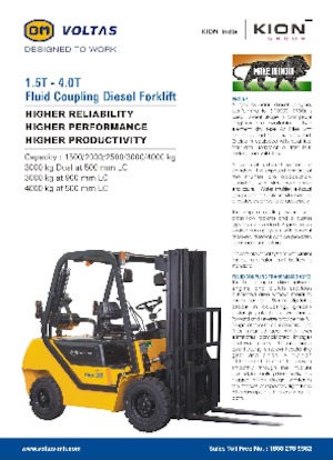 डीजल फोर्कलिफ्ट OM DVX 309 FC
