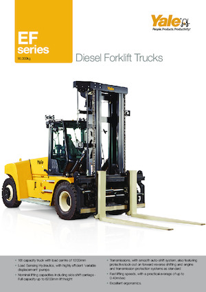 डीजल फोर्कलिफ्ट Yale GDP160EF12