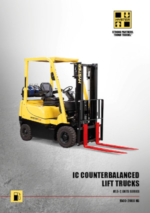 डीजल फोर्कलिफ्ट Hyster H1.8XT - AD