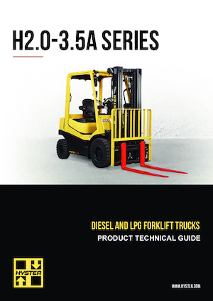 डीजल फोर्कलिफ्ट Hyster H2.5A