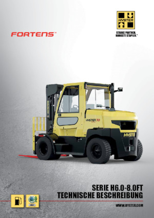 डीजल फोर्कलिफ्ट Hyster H7.0FTS