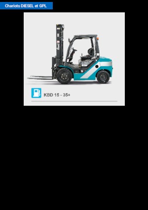 डीजल फोर्कलिफ्ट Baoli KBD 30+ EU5
