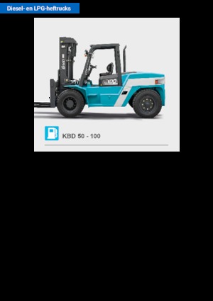 डीजल फोर्कलिफ्ट Baoli KBD 60