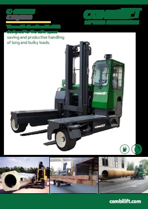 डीजल मल्टीडायरेक्शनल फोर्कलिफ्ट Combi-Lift C 10000