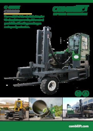 डीजल मल्टीडायरेक्शनल फोर्कलिफ्ट Combi-Lift C 14000 JD