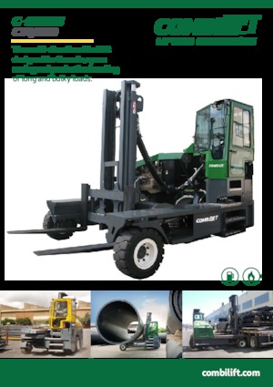 डीजल मल्टीडायरेक्शनल फोर्कलिफ्ट Combi-Lift C 14000 JD