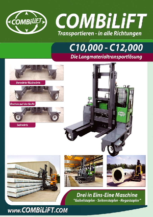डीजल मल्टीडायरेक्शनल फोर्कलिफ्ट Combi-Lift C 12000