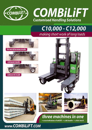 डीजल मल्टीडायरेक्शनल फोर्कलिफ्ट Combi-Lift C 12000