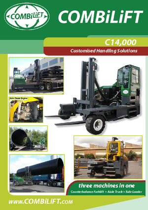 डीजल मल्टीडायरेक्शनल फोर्कलिफ्ट Combi-Lift C 14000/1490mm