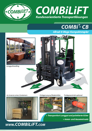 डीजल मल्टीडायरेक्शनल फोर्कलिफ्ट Combi-Lift CB 3000