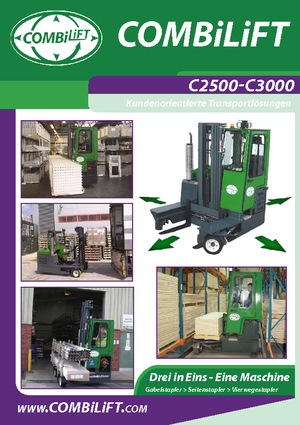 इलेक्ट्रिक मल्टीडायरेक्शनल फोर्कलिफ्ट Combi-Lift C 3000 ST