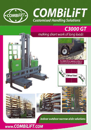 इलेक्ट्रिक मल्टीडायरेक्शनल फोर्कलिफ्ट Combi-Lift C 3000 GT