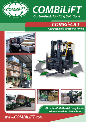 डीजल मल्टीडायरेक्शनल फोर्कलिफ्ट Combi-Lift CB 4000