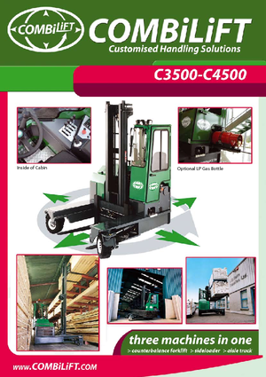 डीजल मल्टीडायरेक्शनल फोर्कलिफ्ट Combi-Lift C 4000