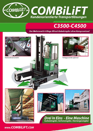 डीजल मल्टीडायरेक्शनल फोर्कलिफ्ट Combi-Lift C 4500