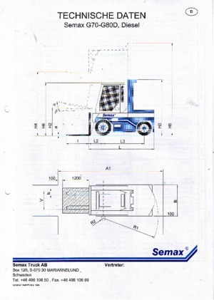 टेलीहैंडलर Semax G 70 L-D