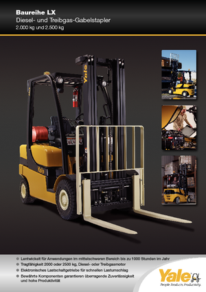डीजल फोर्कलिफ्ट Yale GDP 20 LX