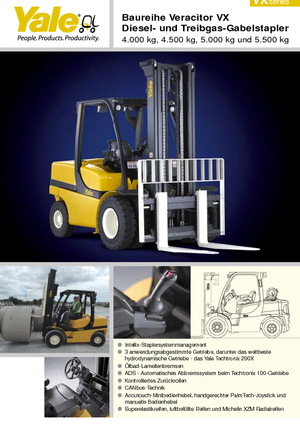डीजल फोर्कलिफ्ट Yale GDP 40 VX 5